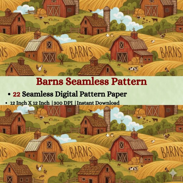 Barns Pattern Digital Pattern Texture,Instant Digital Download,Digital Fabrics Pattern,Digital Pattern Texture,Printable Pattern Texture|#11_SP
