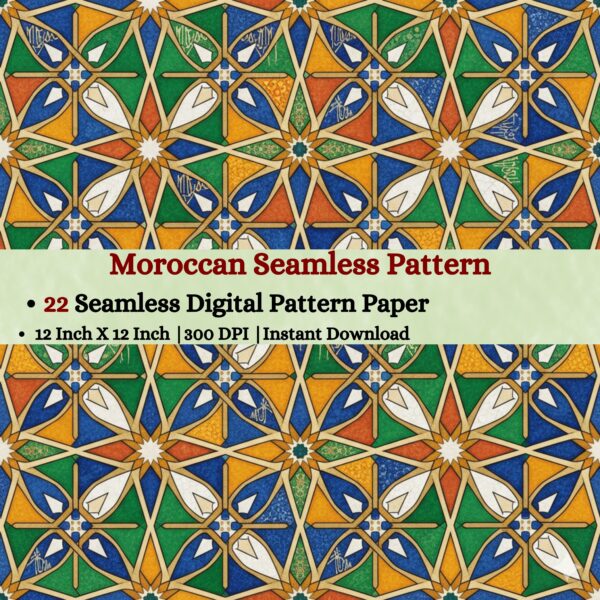 Moroccan Seamless Digital Pattern Texture,Repeating Patterns,Instant Digital Download,Digital Fabrics Pattern,Digital Pattern Texture,Printable Pattern Texture|#50_SP
